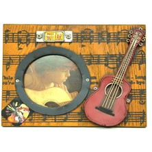 Derin Stok Dekoratif Metal Çerçeve Gitar Dekorlu Ev Ofis Hediyelik