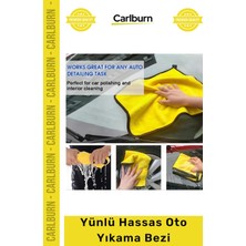 Carlburn #bez Nano Teknoloji Kusursuz Temizlik Derinlemesine Araç Bakım Ev Ofis Yünlü Hassas Oto Yıkama Bezi