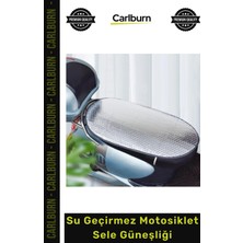 Carlburn #selegüneşlik Dayanıklı Sele Koruması Hava Koşulu Esnek Uyum Su Geçirmez Motosiklet Sele Güneşliği