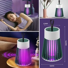 URZ Iç ve Dış Mekanlar Için Şarjlı Sinek Öldürücü Sivrisinek Kovucu,uv Işıklı Sineksavar Taşınabilir Gece Lambası