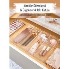 Özgürce 6'lı Modüler Çekmece Içi Düzenleyici Seti, Çok Amaçlı Saklama Organizeri