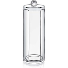 Özgürce Şeffaf Disk Pamukluk Makyaj Düzenleyici, Pratik ve Şık Saklama Çözümü