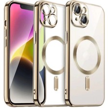 İlk El Grup Iphone 13 Kılıf Kross Magneticsafe Kapak - Gold Tkç(Itd)