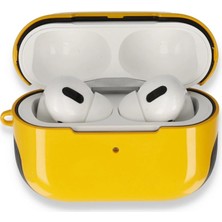 İlk El Grup Airpods Pro (1.nesil) 3in1 Kılıf - Sarı Tkç(Itd)