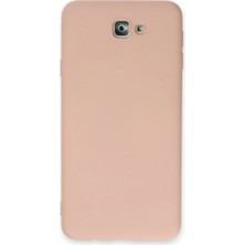 İlk El Grup Samsung Galaxy J7 Prime Kılıf Nano Içi Kadife Silikon - Pudra Tkç(Itd)
