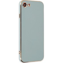 İlk El Grup Iphone 7 Kılıf Volet Silikon - Açık Yeşil Tkç(Itd)