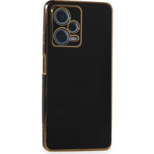 İlk El Grup Xiaomi Redmi Note 12 Pro Plus Kılıf Volet Silikon - Siyah Tkç(Itd)