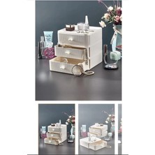 Özgürce 3 Çekmeceli Çok Amaçlı Kozmetik ve Takı Organizeri