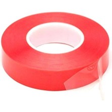 İlk El Grup Ieg™ Çift Taraflı Akrilik Silikonize Bant 18 mm x 2 Metre Kırmızı Vhb