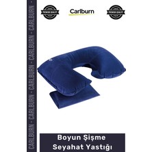 Carlburn #yastık Uzun Yolculuk Konfor Boyun Ense Desteği Uçak Otobüs Araba Tren Boyun Şişme Seyahat Yastığı