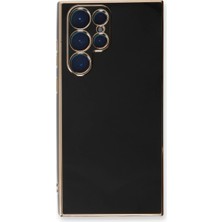 İlk El Grup Samsung Galaxy S22 Ultra Kılıf Volet Silikon - Siyah Tkç(Itd)