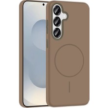 İlk El Grup Joko Samsung Galaxy S25 Broş Magsafe Kapak - Çöl Titanyum Tkç(Itd)