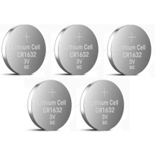 İlk El Grup Yuma CR1632 Süper Lityum 3V 5’li Kart Düğme Pil Tkç(Itd)