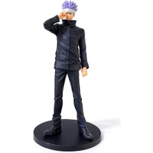 İlk El Grup Anime Jujutsu Kaisen Gojo Satoru Figürü 18 cm ALK5270 Tkç(Itd)