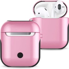 İlk El Grup Airpods 2 (2.nesil) 3in1 Kılıf - Pembe Tkç(Itd)