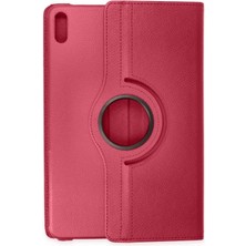 İlk El Grup Huawei Matepad Se 11 Kılıf 360 Tablet Deri Kılıf - Pembe Tkç(Itd)