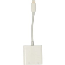 İlk El Grup APR22 Iphone Otg 2in1 - Beyaz Tkç(Itd)