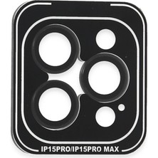 İlk El Grup Joko Iphone 15 Pro Max Pvd Metal Kamera Lens - Siyah Tkç(Itd)
