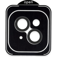 İlk El Grup Joko  Iphone 13 Pvd Metal Kamera Lens - Siyah Tkç(Itd)