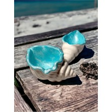 Özgürce Deniz Kabuğu Tasarımlı 2'li Organizer Seti, Şık ve Kullanışlı Düzenleme