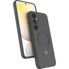 İlk El Grup Samsung Galaxy A15 4g Regal Magsafe Standlı Kapak - Titan Gri Tkç(Itd)