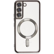 İlk El Grup Samsung Galaxy S22 Kılıf Kross Magneticsafe Kapak - Siyah Tkç(Itd)