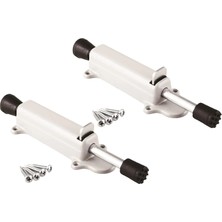 İlk El Grup Ayak Basmalı Kapı Stoperi / Durdurucu Beyaz 1 Adet Tkç(Itd)