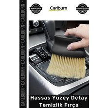 Carlburn #fırça Profesyonel Oto Araç Içi Temizlik Bakım Hijyen Yumuşak Uçlu Hassas Yüzey Detay Temizlik Fırça