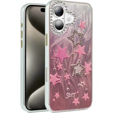 İlk El Grup Iphone 16 Plus Kılıf Blade Aynalı Desenli Kapak - Desen 7 Tkç(Itd)