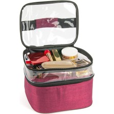 Özgürce Pratik ve Şık Seyahat Makyaj Çantası, Çok Amaçlı Taşınabilir Tasarım