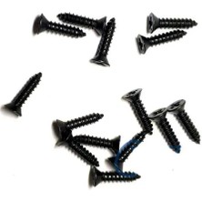 İlk El Grup Klips, Menteşe, Ayak, Ağaç, Sunta Vidası 2,2x9,5mm - Siyah 100 Adet Tkç(Itd)