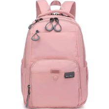 Smart Bags Ekstra Hafif Orta Boy Uniseks Sırt Çantası BC 3243 - Pudra