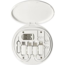 İlk El Grup SN06 3in1 Kablo ve Kart Düzenleyici - Beyaz Tkç(Itd)