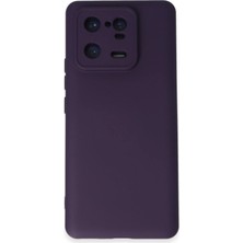 İlk El Grup Xiaomi Mi 13 Pro Kılıf Nano Içi Kadife Silikon - Mor Tkç(Itd)