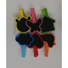 İlk El Grup Desenli Notlu Mandal (6'lı Set-10 Paket) Tkç(Itd)