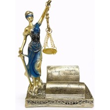 İlk El Grup Polyester Kartvizitli Adalet Figürü ALK4426 Tkç(Itd)