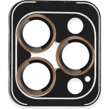 İlk El Grup Joko Iphone 16 Pro Max Pvd Metal Kamera Lens - Gold Tkç(Itd)