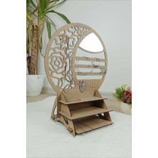 Özgürce Şık Takı ve Küpe Organizeri Standlı Düzenleyici, Pratik ve Şık Kullanım