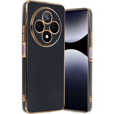 İlk El Grup Xiaomi Redmi 14C Kılıf Volet Silikon - Siyah Tkç(Itd)