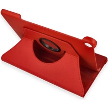 İlk El Grup Huawei Matepad Se Kılıf 360 Tablet Deri Kılıf - Kırmızı Tkç(Itd)