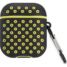 İlk El Grup Airpods 3 (3.nesil) Spor Delikli Kılıf - Siyah-Sarı Tkç(Itd)