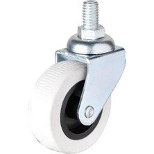 İlk El Grup 322 - 50X20 mm Gri Vidalı Teker 4 Adet Tkç(Itd)