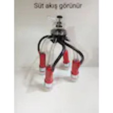 Süt Sağım Başlığı Şeffaf Tip Süt Akış Görünür