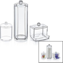 Özgürce Pratik 3'lü Makyaj Organizer Seti, Şık ve Kullanışlı Tasarım