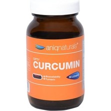 Aniqnaturals Opti-Curcumin® 60 Licaps Yüksek Emilimli Kurkumin Takviye Edici Gıda