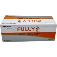 İlk El Grup Fully Aaa Süper Heavy Duty Ince Kumanda Pil 60 Adet Tkç(Itd)