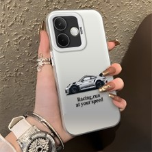 HONTINGA Oppo A5 Pro 5g ile Uyumlu Kılıfı Silikon Kenar Sert Arka Düşüme Önleyici Basitlik Anti Düşme Kamera Korumali Mercedes Desen Telefon Kılıfı Kadın ve Erkek Için Uygundur K1-0716