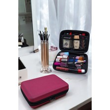 Özgürce Çok Amaçlı Sert Kapaklı Seyahat Makyaj Çantası Organizer