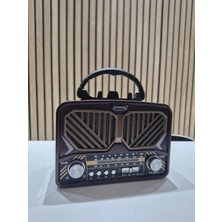 PL-4700 Nostalji Radyo Speaker Fm.bt.sd.usb Girişli