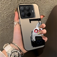 HONTINGA Xiaomi 15T Pro ile Uyumlu Kılıfı Silikon Kenar Sert Arka Düşüme Önleyici Basitlik Anti Düşme Kamera Korumali Bmw Desen Telefon Kılıfı Kadın ve Erkek Için Uygundur K1-0608